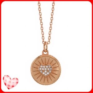 Unwritten Heart Pendant Necklace for Valentine's Day